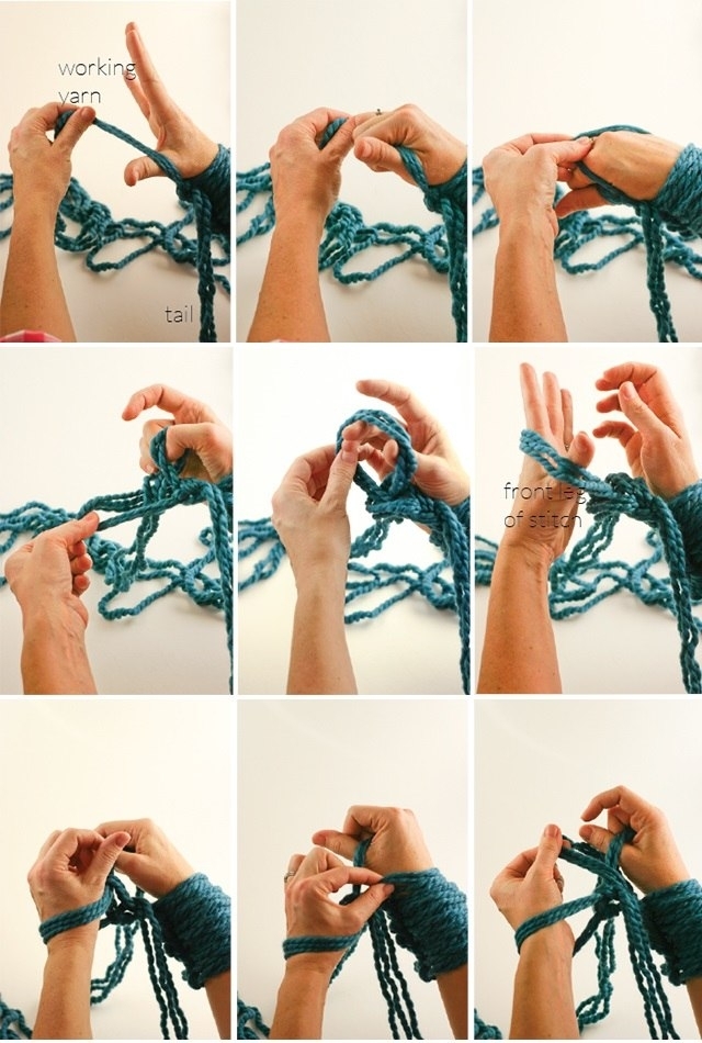 Вязание шарфа своими руками