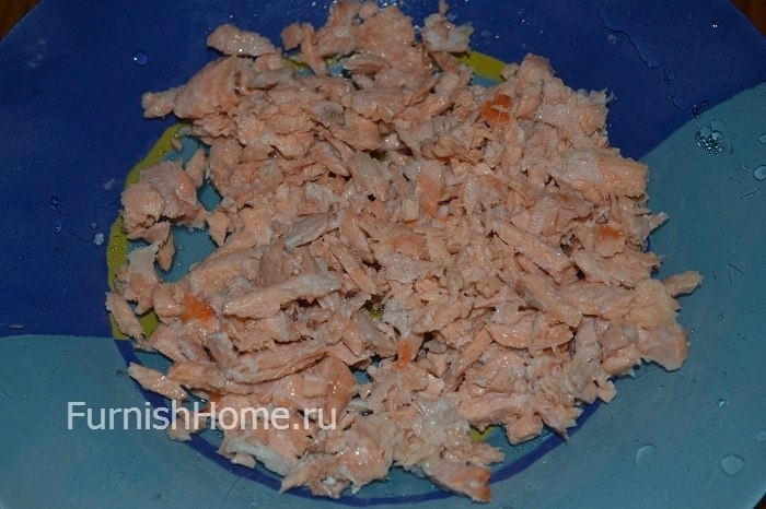 Сырный суп с красной рыбой Сырный суп с красной рыбой