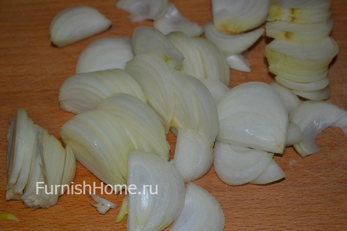Рецепт жареной печени с овощами в сливочном соусе