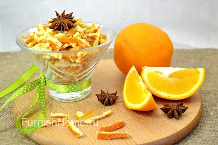 Апельсиновые цукаты