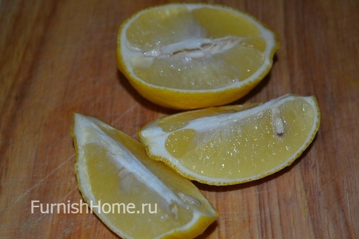 Десерт с лимонным кремом
