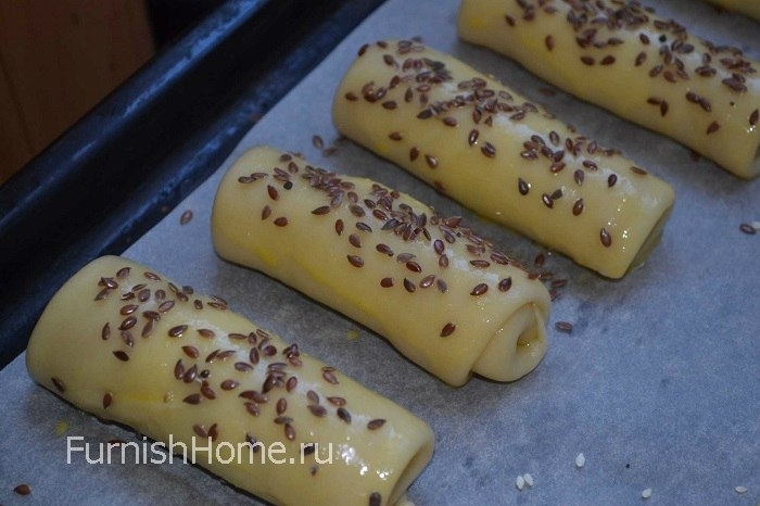 Молдавские пирожки с творогом и укропом