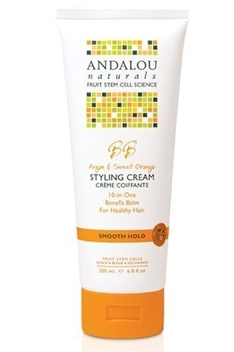 Крем для фиксации гладкой прически Andalou Naturals. Крем для фиксации гладкой прически Andalou Naturals.