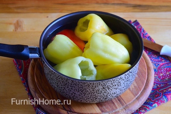 Фаршированный перец на зиму