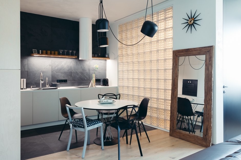 Дизайн квартиры в стиле минимализма для творческой пары