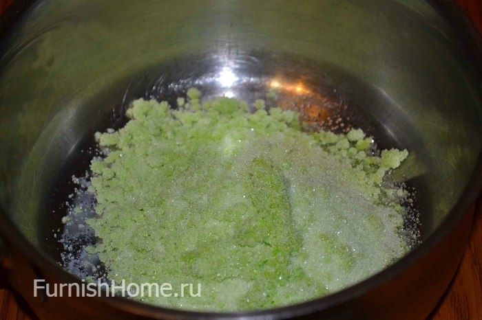 Десерт из желе «Светофор»