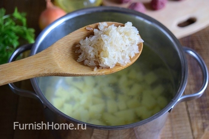 Суп с фрикадельками