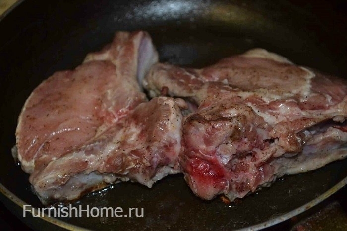 Свинина на кости, запеченная с апельсинами Свинина на кости, запеченная с апельсинами