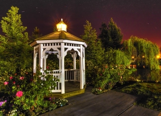 Самая простая деревянная беседка Самая простая деревянная беседка