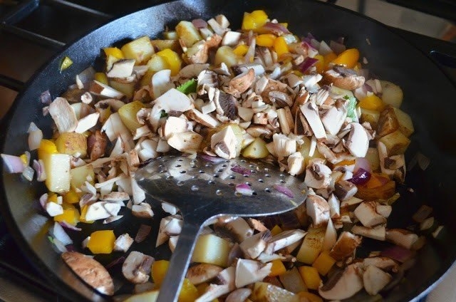 Буррито с грибами