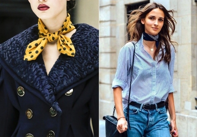 Косынка на шее Косынка на шее