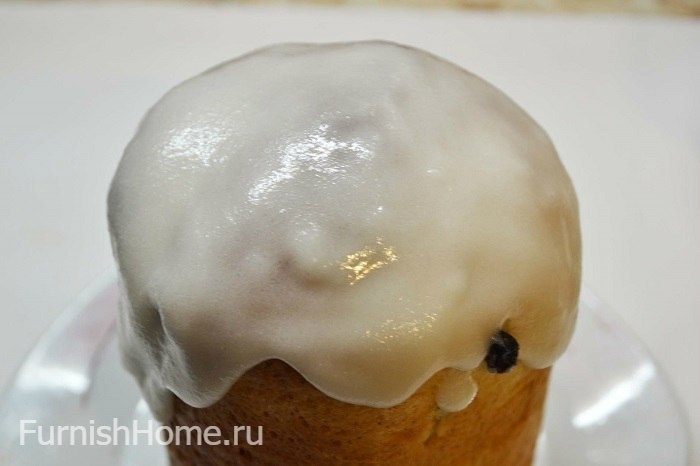 Как приготовить глазурь для кулича