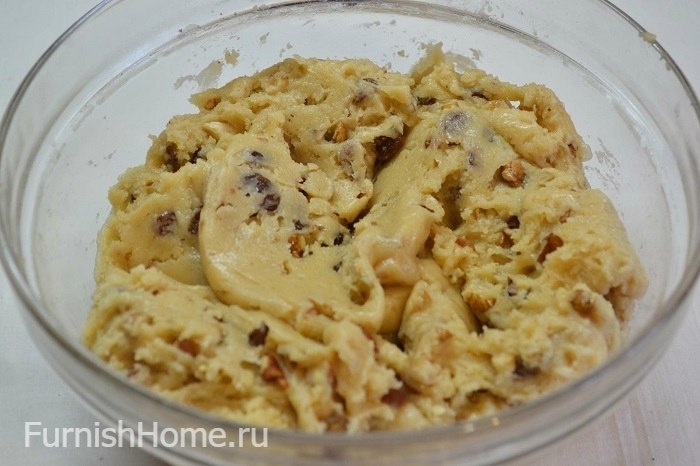 Коврижка с вареньем, орехами и изюмом Коврижка с вареньем, орехами и изюмом