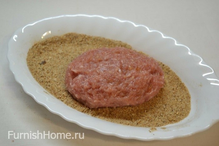 Котлеты с начинкой из печени