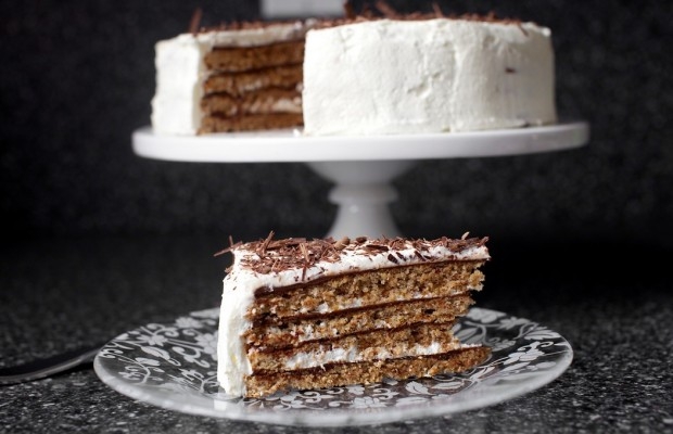 Шоколадно-ореховый торт Шоколадно-ореховый торт