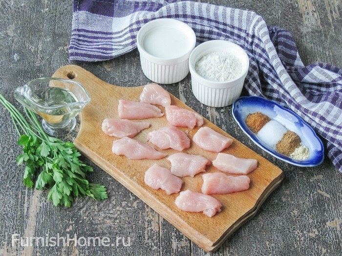 Острый попкорн из курицы Острый попкорн из курицы