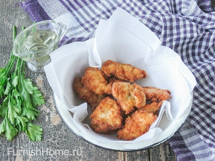 Острый попкорн из курицы Острый попкорн из курицы