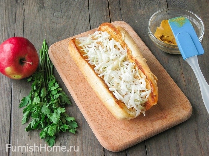 Хот-доги с фирменной начинкой