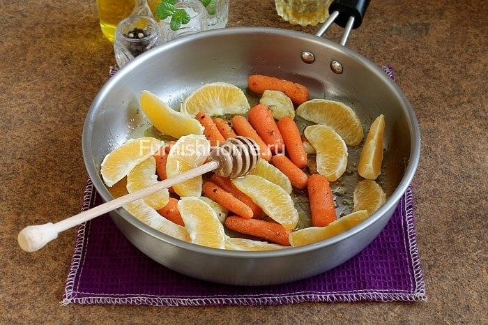 Морковь с апельсинами