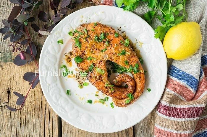 Лосось с лимонной цедрой Лосось с лимонной цедрой