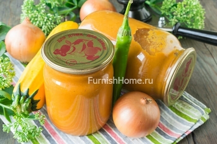 Кабачковая икра с майонезом на зиму