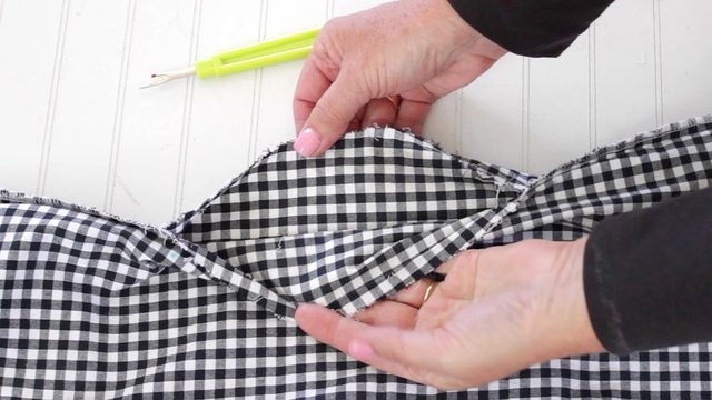 Как добавить карманы к юбке или платью