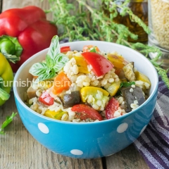Булгур с овощами Булгур с овощами