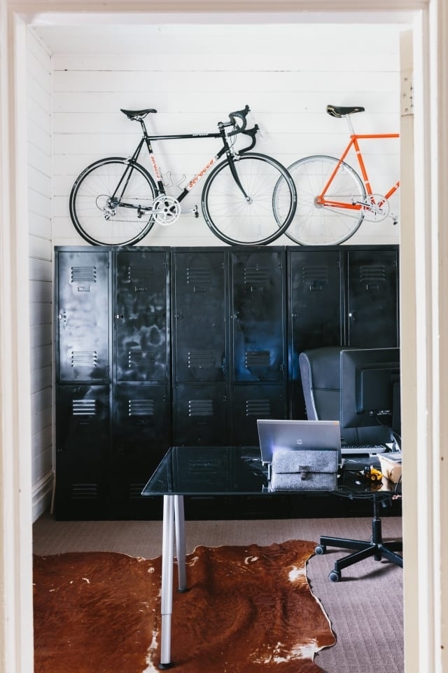 Как красиво хранить велосипед в помещении