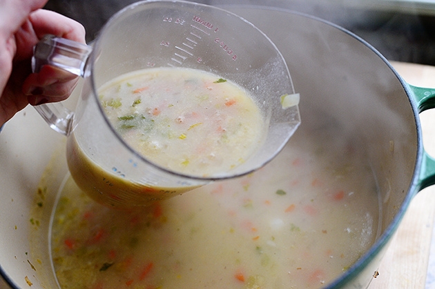 Картофельный суп-пюре с беконом Картофельный суп-пюре с беконом