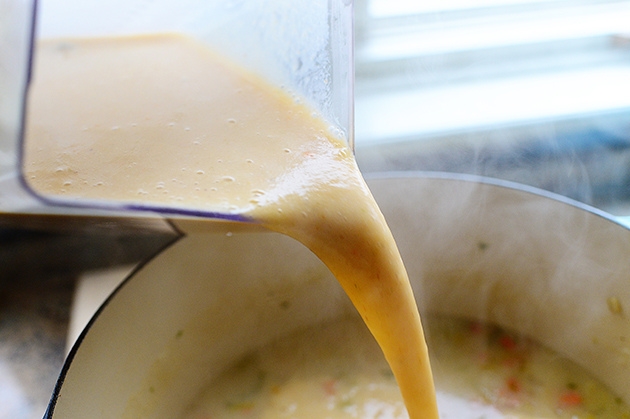 Картофельный суп-пюре с беконом Картофельный суп-пюре с беконом