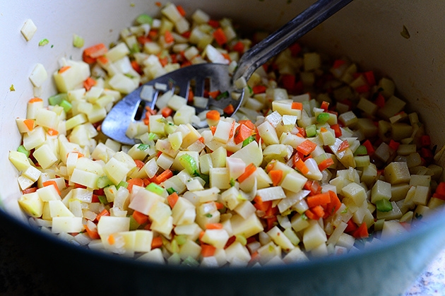 Картофельный суп-пюре с беконом Картофельный суп-пюре с беконом