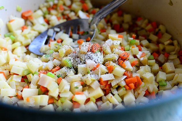 Картофельный суп-пюре с беконом Картофельный суп-пюре с беконом