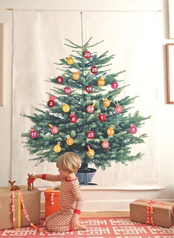 Рождественская елка из ткани