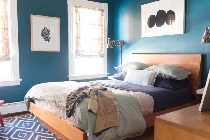 15 красивых синих спален, которые перевернут ваш взгляд на этот цвет