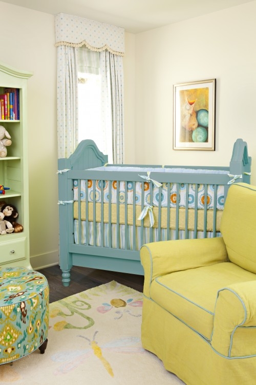 Интерьер детской комнаты в нейтральных цветах
