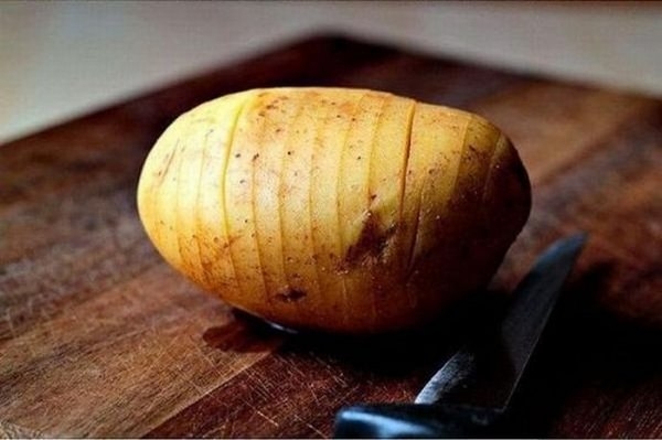 Запеченный картофель с пармезаном