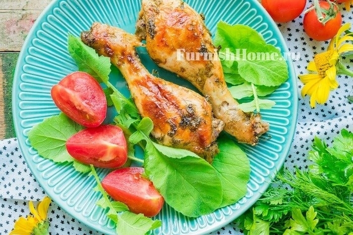 Куриные голени в кефире