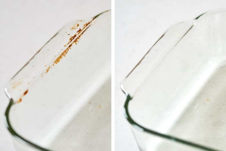 Как удалить пригоревшие пятна со стеклянной посуды за 1 минуту
