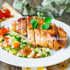 Куриное филе в лимонно-медовом маринаде Куриное филе в лимонно-медовом маринаде
