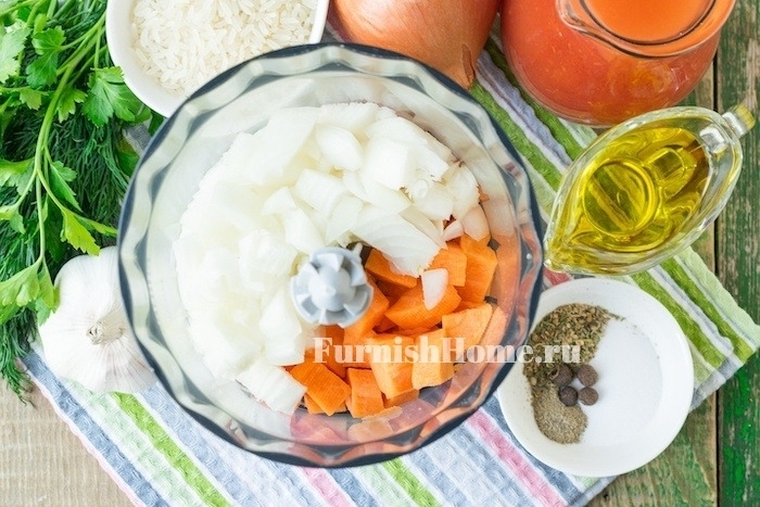 Голубцы из пекинской капусты с куриным филе Голубцы из пекинской капусты с куриным филе