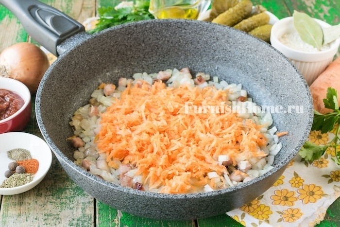 Рассольник рецепт с рисом