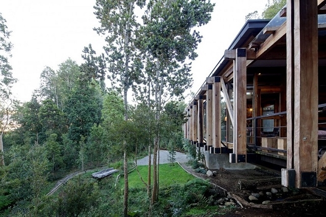 Загородный дом в чилийском лесу