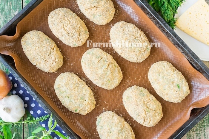Котлеты куриные с сыром