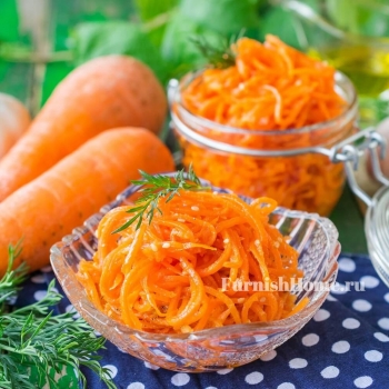 Салат острая морковь по-корейски