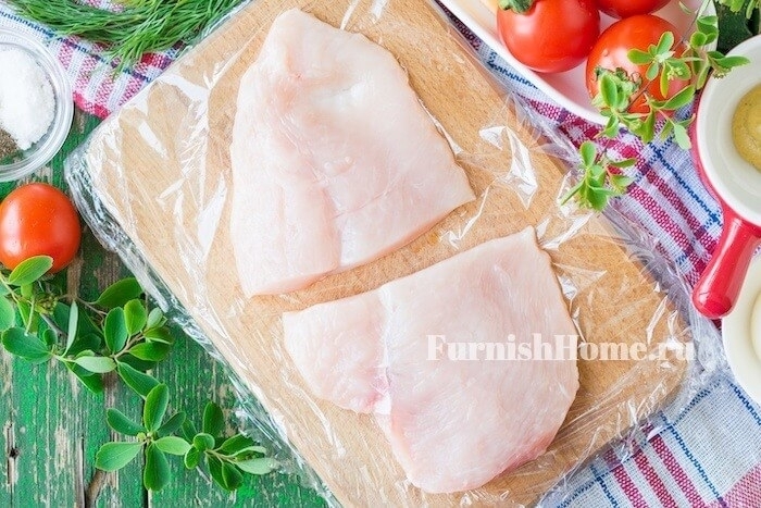 Куриное филе с помидорами и сыром Куриное филе с помидорами и сыром