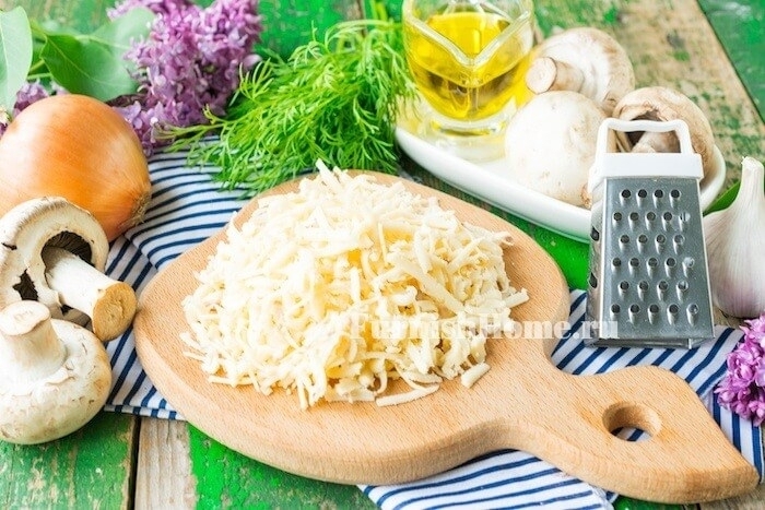 Бутерброды с грибами