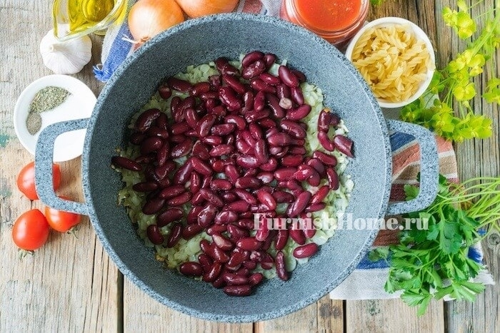 Суп с сосисками