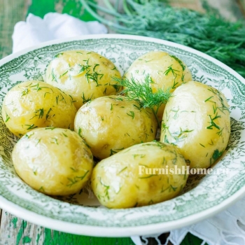 Картошка с укропом Картошка с укропом