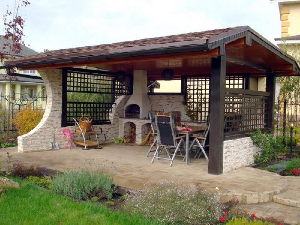 Летняя кухня для загородного дома: идеи с фото для отдыха в саду