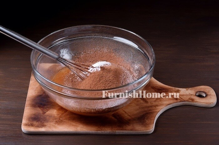 Шоколадный пирог с кабачком